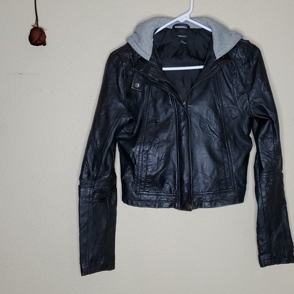 Pleather Forever 21 Jacket